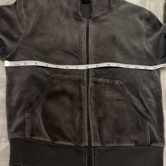 Charlotte Russe Y2K Velour Zip Up Hoodie Small - Picture 9 of 12